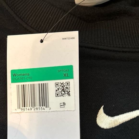 NIKE Womens NSW Sports Wear Phoenix Fleece OOS CREW Womens DQ5761-133 XL - Picture 6 of 7